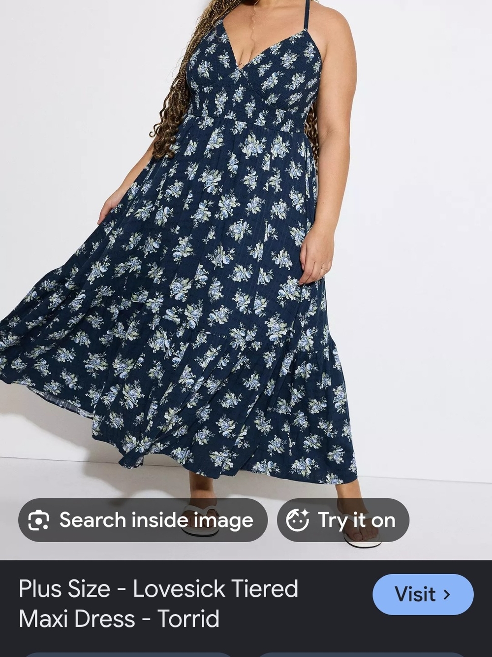 Torrid Size 4 Maxi Dress